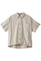 【エリオポール/heliopole】のパフスリーブドローストリングシャツ ベージュ|ID: prp329100003973887 ipo3291000000036877901