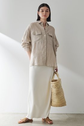 【ウィムガゼット/Whim Gazette】のジャージーIラインロングスカート 人気、トレンドファッション・服の通販 founy(ファニー) ファッション Fashion レディースファッション Fashion for Women スカート Skirts ロングスカート Long Skirts / Maxi & Midi Skirts スリット Slit, Slit Detail ロング Long, Long-Length |ID:prp329100003973894