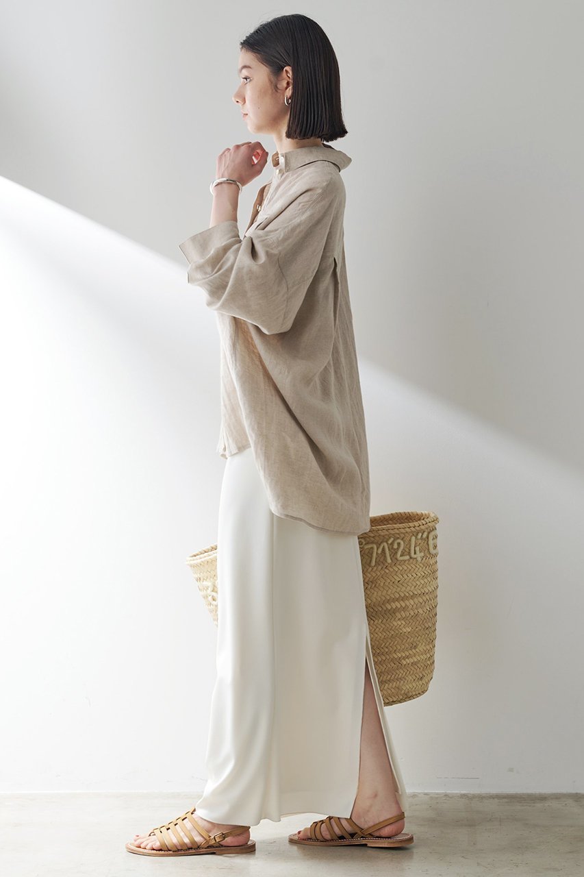【ウィムガゼット/Whim Gazette】のジャージーIラインロングスカート 人気、トレンドファッション・服の通販 founy(ファニー) 　ファッション　Fashion　レディースファッション　Fashion for Women　スカート　Skirts　ロングスカート　Long Skirts / Maxi & Midi Skirts　スリット　Slit, Slit Detail　ロング　Long, Long-Length　再入荷　Restock / Back in Stock　other-3|ID: prp329100003973894 ipo3291000000033662614