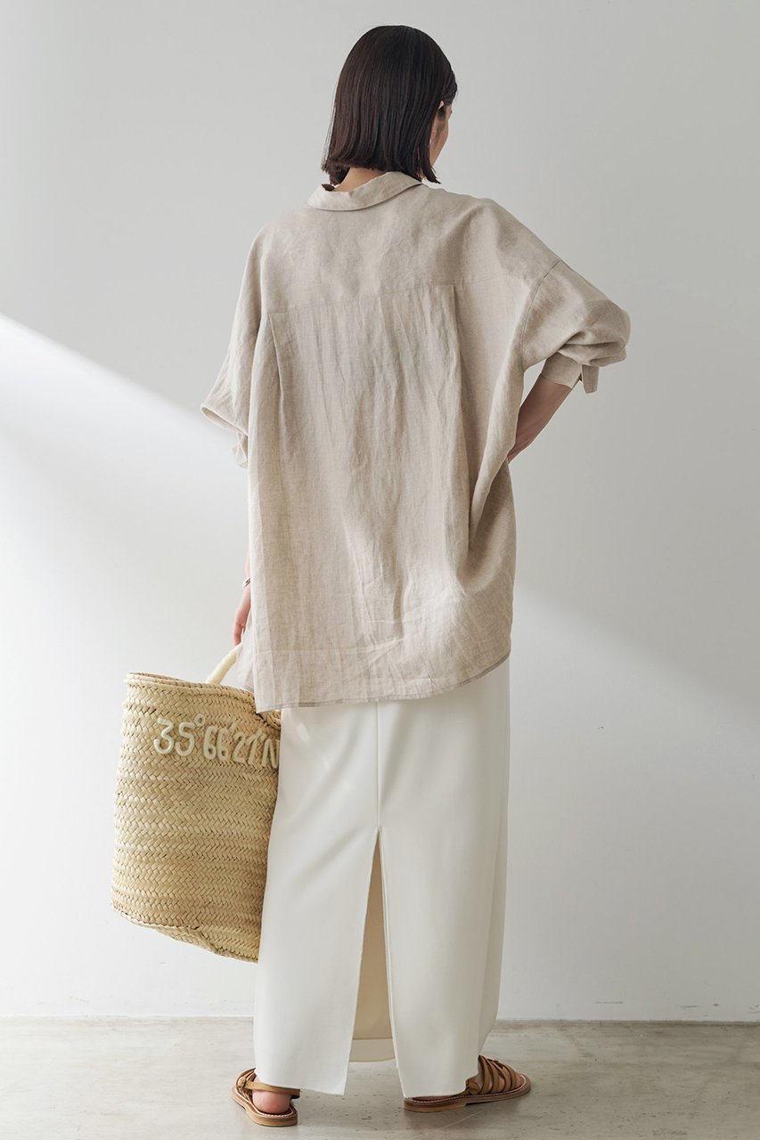 【ウィムガゼット/Whim Gazette】のジャージーIラインロングスカート 人気、トレンドファッション・服の通販 founy(ファニー) 　ファッション　Fashion　レディースファッション　Fashion for Women　スカート　Skirts　ロングスカート　Long Skirts / Maxi & Midi Skirts　スリット　Slit, Slit Detail　ロング　Long, Long-Length　再入荷　Restock / Back in Stock　other-4|ID: prp329100003973894 ipo3291000000033662617