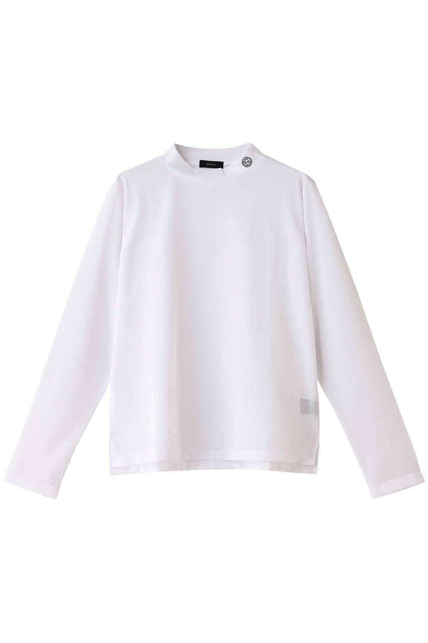 【オブシディアン/OBSIDIAN】のMOCKNECK LONGSLEEVE インテリア・キッズ・メンズ・レディースファッション・服の通販 founy(ファニー) 　ファッション　Fashion　レディースファッション　WOMEN　トップス・カットソー　Tops/Tshirt　スポーツウェア　Sportswear　スポーツ トップス　Sports Tops　スポーツ　Sports　フレア　Flare　モダン　Modern　ワイド　Wide　NEW・新作・新着・新入荷　New Arrivals　ホワイト|ID: prp329100003973913 ipo3291000000026207054