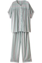 【キッドブルー/KID BLUE】の24CRサッカーストライプパジャマ グリーン|ID: prp329100003973920 ipo3291000000032834963