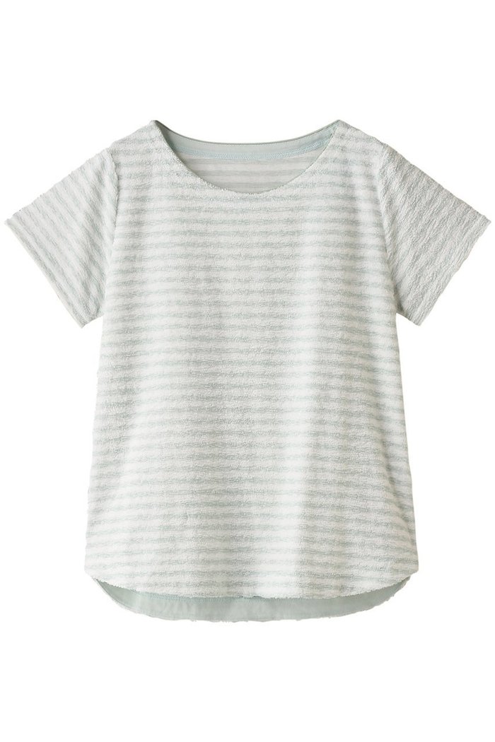 【キッドブルー/KID BLUE】の24スラブパイルボーダートップ インテリア・キッズ・メンズ・レディースファッション・服の通販 founy(ファニー) https://founy.com/ ファッション Fashion レディースファッション Fashion for Women おすすめ Recommended / Our Picks ショート Short, Short Length セットアップ Set-Up, Coordinated Outfit パジャマ Pajamas, Sleepwear ビーチ Beach, Seaside ボーダー Border, Stripe 半袖 Short Sleeve, Half Sleeve |ID: prp329100003973926 ipo3291000000032834503