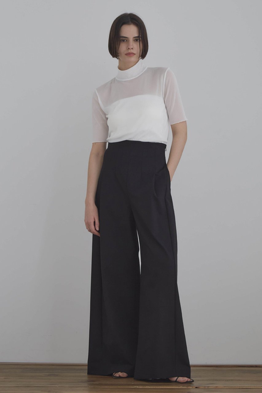 【ル フィル/LE PHIL】のハイストレッチポンチハイウエストワイドパンツ 人気、トレンドファッション・服の通販 founy(ファニー) 　ファッション　Fashion　レディースファッション　Fashion for Women　パンツ　Pants & Trousers　ストレッチ　Stretch, Stretchy Fabric　フィット　Fit, Slim Fit　ポケット　Pocket, Pocket Detail　リラックス　Relax, Relaxed Fit　ワイド　Wide, Wide Fit　定番　Standard, Basic Item　other-7|ID: prp329100003973930 ipo3291000000035401916