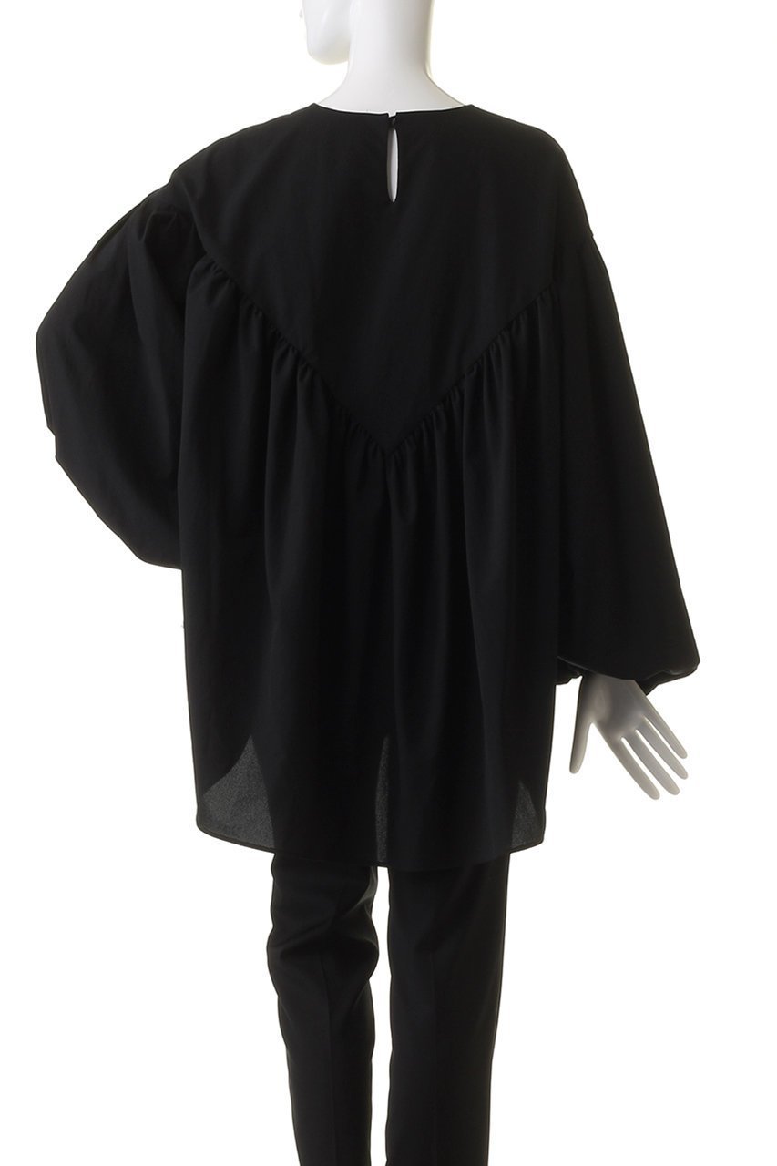 【ル フィル/LE PHIL】のクールドットブロードブラウス 人気、トレンドファッション・服の通販 founy(ファニー) 　ファッション　Fashion　レディースファッション　Fashion for Women　トップス・カットソー　Cut & Sew Tops　シャツ・ブラウス・オフィスカジュアル　Elegant Blouses & Button-Ups　ギャザー　Gathered, Ruffled　シンプル　Simple, Minimal　ストレッチ　Stretch, Stretchy Fabric　スリーブ　Sleeve, Long Sleeve / Short Sleeve　ロング　Long, Long-Length　other-4|ID: prp329100003973935 ipo3291000000036221442