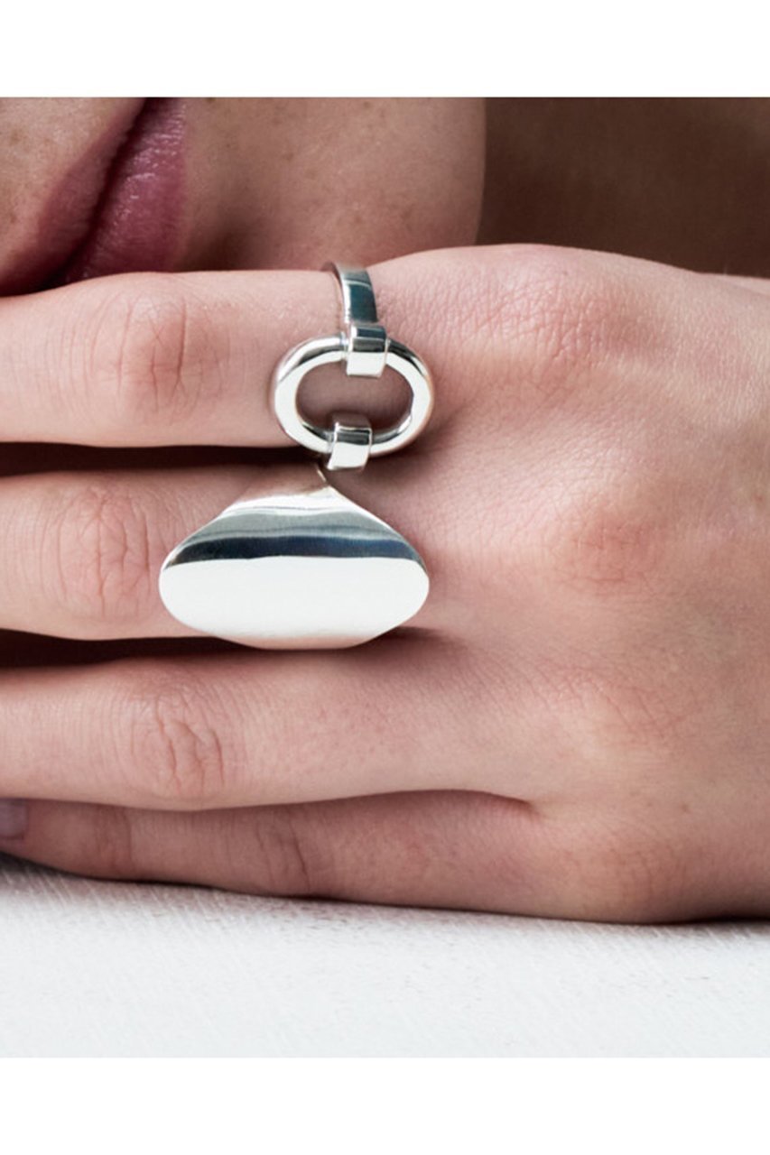 【イリスフォーセブン/IRIS 47】のscale リング 人気、トレンドファッション・服の通販 founy(ファニー) 　ファッション　Fashion　レディースファッション　Fashion for Women　ジュエリー　Jewelry　コーティング　Coating, Coated Finish　シルバー　Silver, Metallic Silver　フラット　Flat, Flat Shoes　other-2|ID: prp329100003975061 ipo3291000000035567755