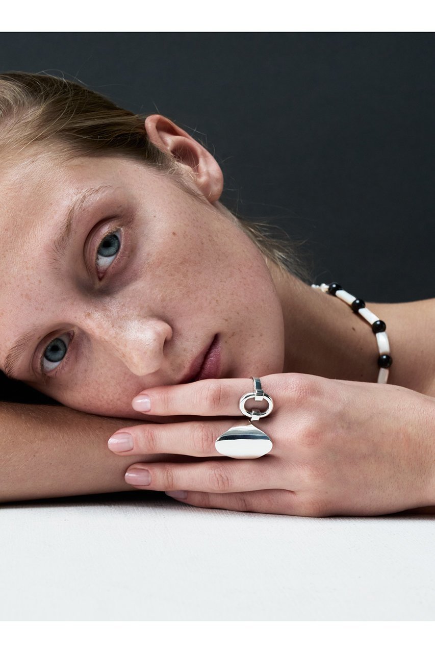 【イリスフォーセブン/IRIS 47】のscale リング 人気、トレンドファッション・服の通販 founy(ファニー) 　ファッション　Fashion　レディースファッション　Fashion for Women　ジュエリー　Jewelry　コーティング　Coating, Coated Finish　シルバー　Silver, Metallic Silver　フラット　Flat, Flat Shoes　other-5|ID: prp329100003975061 ipo3291000000035567759