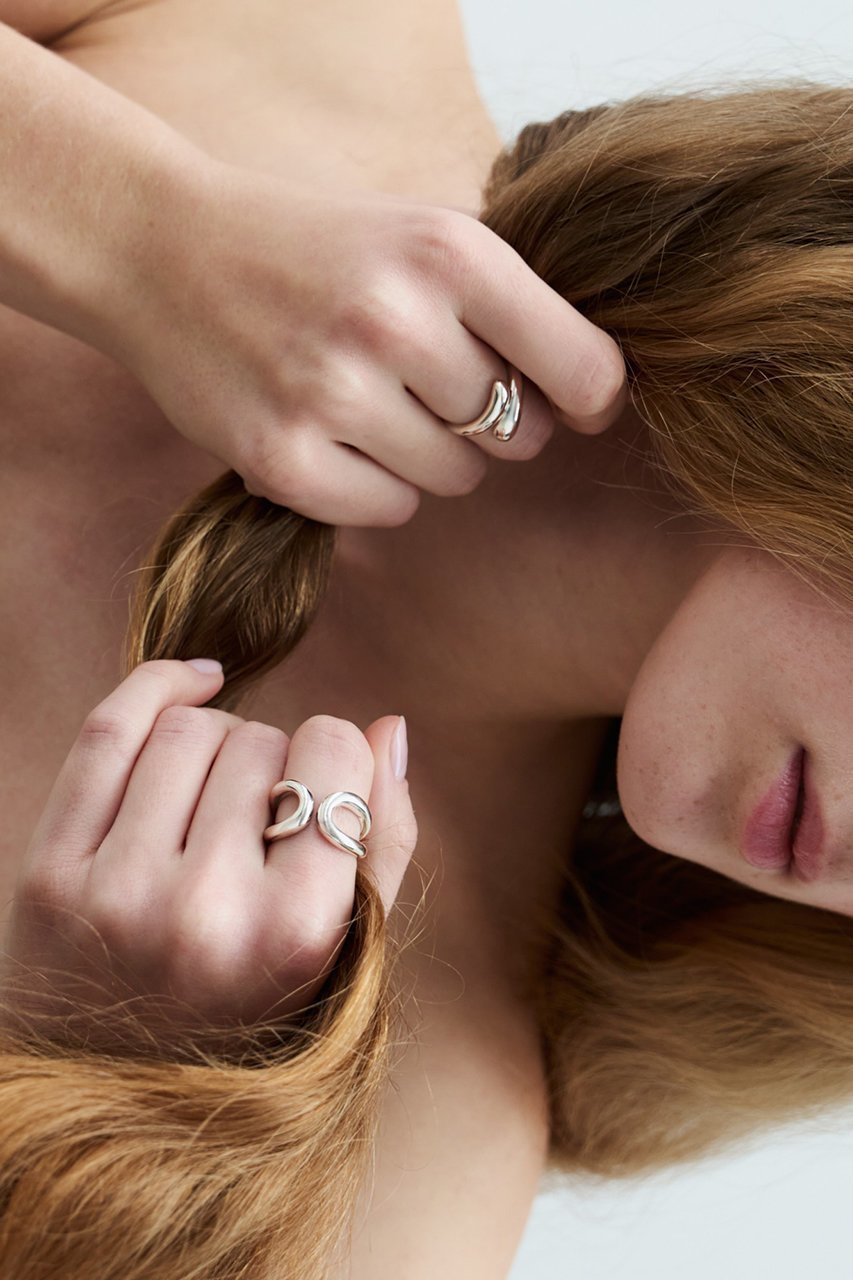 【イリスフォーセブン/IRIS 47】のdrop リング 人気、トレンドファッション・服の通販 founy(ファニー) 　ファッション　Fashion　レディースファッション　Fashion for Women　ジュエリー　Jewelry　コーティング　Coating, Coated Finish　シルバー　Silver, Metallic Silver　フォルム　Silhouette, Form　other-5|ID: prp329100003975065 ipo3291000000035875836