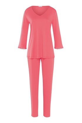 【ハンロ/HANRO】 パジャマ(Vネック)人気、トレンドファッション・服の通販 founy(ファニー) ファッション Fashion レディースファッション Fashion for Women トップス・カットソー Cut & Sew Tops Vネックトップス V-Neck Tops / V-Cut Neckline Shirts なめらか Smooth, Silky Texture シンプル Simple, Minimal ドット Polka Dot, Dot Pattern パジャマ Pajamas, Sleepwear フェミニン Feminine, Girly レース Lace, Lace Fabric |ID:prp329100003975089