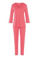 【ハンロ/HANRO】のパジャマ(Vネック) 人気、トレンドファッション・服の通販 founy(ファニー) ファッション Fashion レディースファッション Fashion for Women トップス・カットソー Cut & Sew Tops Vネックトップス V-Neck Tops / V-Cut Neckline Shirts なめらか Smooth, Silky Texture シンプル Simple, Minimal ドット Polka Dot, Dot Pattern パジャマ Pajamas, Sleepwear フェミニン Feminine, Girly レース Lace, Lace Fabric |ID:prp329100003975089