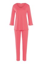 【ハンロ/HANRO】のパジャマ(Vネック) 人気、トレンドファッション・服の通販 founy(ファニー) ファッション Fashion レディースファッション Fashion for Women トップス・カットソー Cut & Sew Tops Vネックトップス V-Neck Tops / V-Cut Neckline Shirts なめらか Smooth, Silky Texture シンプル Simple, Minimal ドット Polka Dot, Dot Pattern パジャマ Pajamas, Sleepwear フェミニン Feminine, Girly レース Lace, Lace Fabric thumbnail ローズピンク|ID: prp329100003975089 ipo3291000000032842555