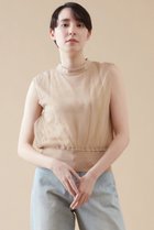 【マルティニーク/martinique】のチュールコンビノースリニット ベージュ|ID: prp329100003976669 ipo3291000000032915877