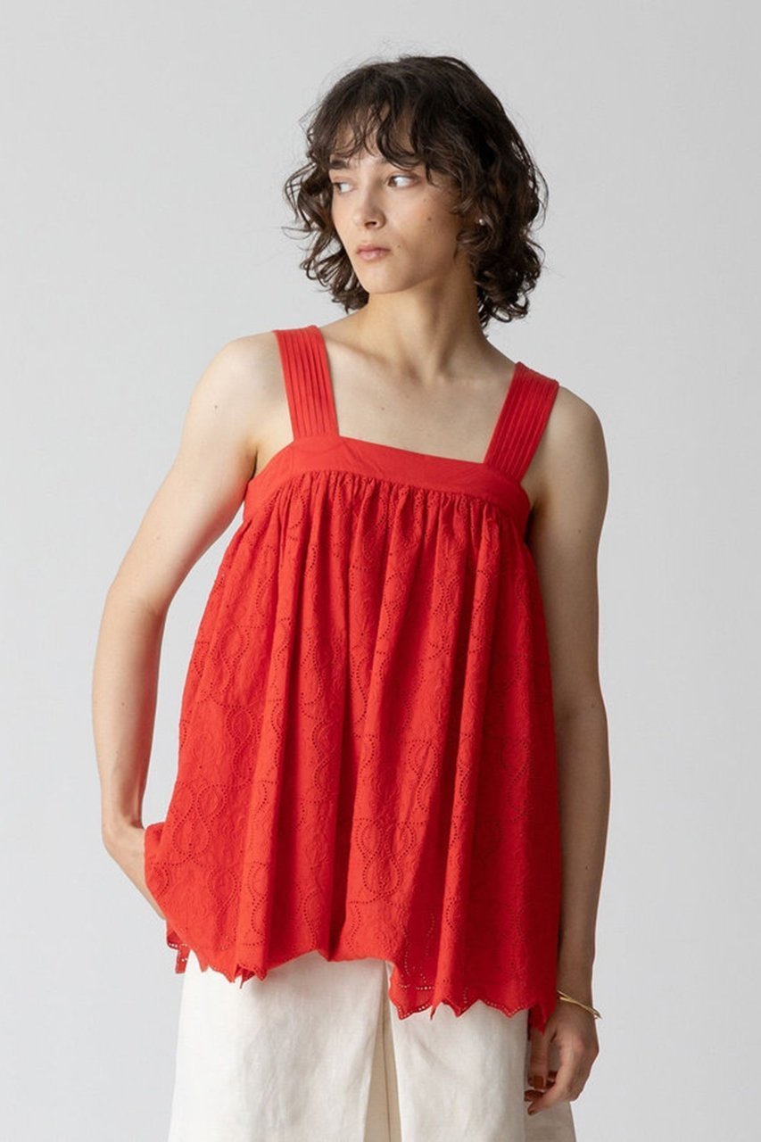【アルアバイル/allureville】のシフリー刺繍ブラウス 人気、トレンドファッション・服の通販 founy(ファニー) 　ファッション　Fashion　レディースファッション　Fashion for Women　トップス・カットソー　Cut & Sew Tops　キャミソール&ノースリーブ　Camisoles & Sleeveless Tops　シャツ・ブラウス・オフィスカジュアル　Elegant Blouses & Button-Ups　おすすめ　Recommended / Our Picks　オリエンタル　Oriental Pattern　ジャケット　Jacket, Outerwear　ノースリーブ　Sleeveless, No-Sleeve　other-6|ID: prp329100003976680 ipo3291000000032906084