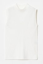 【アルアバイル/allureville】の【LOULOU WILLOUGHBY】リブキリカエモックネックプルオーバー 人気、トレンドファッション・服の通販 founy(ファニー) ファッション Fashion レディースファッション Fashion for Women トップス・カットソー Cut & Sew Tops ニット Knit Tops & Sweaters カジュアルプルオーバー・ニットトップス Pullovers & Knit Tops / Casual Pullovers ノースリーブ Sleeveless, No-Sleeve ワイド Wide, Wide Fit 再入荷 Restock / Back in Stock thumbnail オフホワイト|ID: prp329100003976691 ipo3291000000035055048