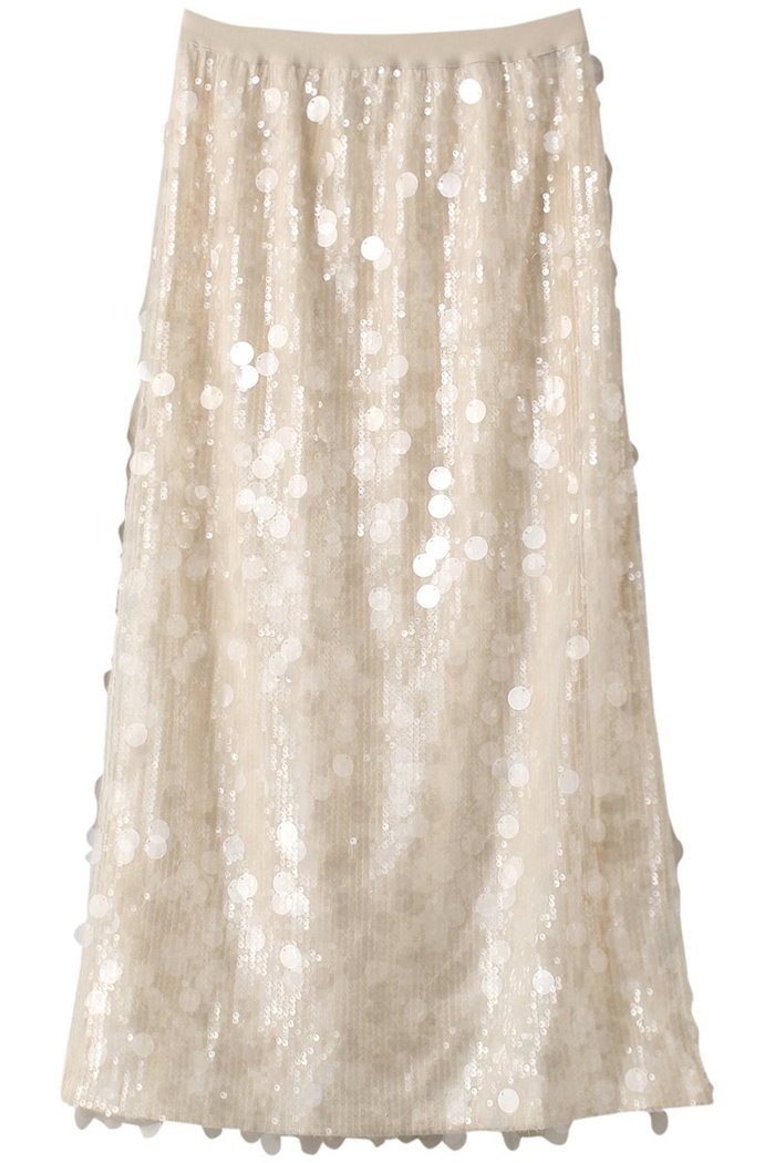 【マリリンムーン/MARILYN MOON】のコントラストシャインスパングルスカート インテリア・キッズ・メンズ・レディースファッション・服の通販 founy(ファニー) https://founy.com/ ファッション Fashion レディースファッション Fashion for Women スカート Skirts ロングスカート Long Skirts / Maxi & Midi Skirts シンプル Simple, Minimal ストレッチ Stretch, Stretchy Fabric スパンコール Sequins, Sequin Embellishment ボトム Bottoms, Lower Wear メッシュ Mesh, Net Fabric ロング Long, Long-Length |ID: prp329100003976694 ipo3291000000036831755