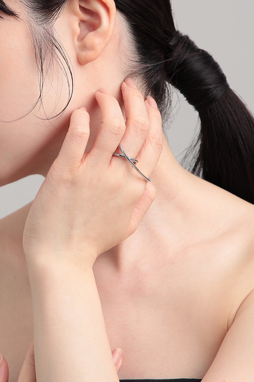 【プラス ヴァンドーム/Plus Vendome】のBODY ダブル フィンガー リング 人気、トレンドファッション・服の通販 founy(ファニー) 　ファッション　Fashion　レディースファッション　Fashion for Women　コレクション　Collection, Seasonal Line　コーティング　Coating, Coated Finish　ダブル　Double, Double-Breasted　メタル　Metal, Metal Parts　other-7|ID: prp329100003976701 ipo3291000000032377371
