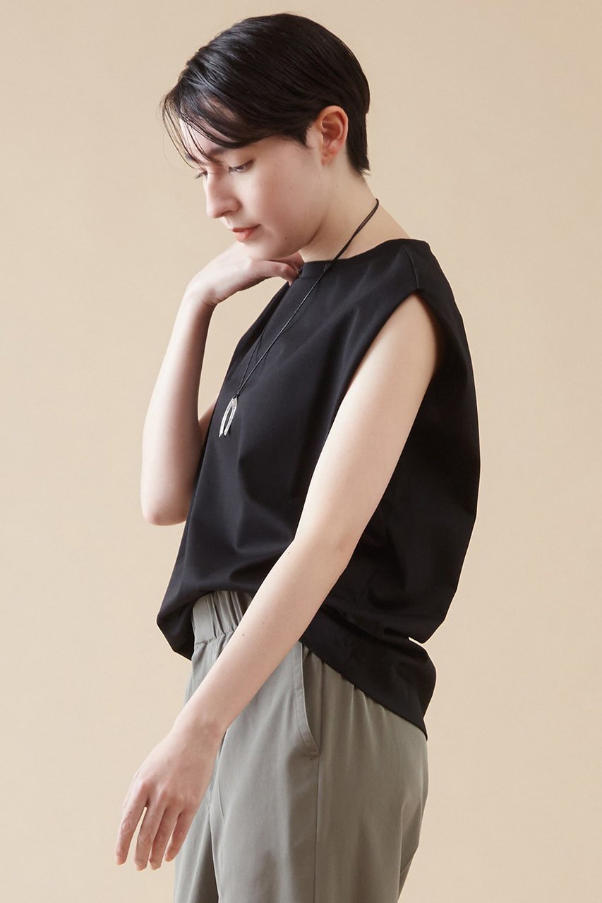 【マルティニーク/martinique】のポンチノースリプルオーバー 人気、トレンドファッション・服の通販 founy(ファニー) 　ファッション　Fashion　レディースファッション　Fashion for Women　トップス・カットソー　Cut & Sew Tops　キャミソール&ノースリーブ　Camisoles & Sleeveless Tops　シャツ・ブラウス・オフィスカジュアル　Elegant Blouses & Button-Ups　ロングTシャツ・Tシャツ　Longline T-Shirts & Tees　カジュアルプルオーバー・ニットトップス　Pullovers & Knit Tops / Casual Pullovers　カットソー・ベーシックTシャツ　Cut-and-Sewn Tops / Stretch Tees & Basics　おすすめ　Recommended / Our Picks　カットソー　Cut and Sewn Top　キャミソール　Camisole, Spaghetti Strap Top　シルケット　Silket, Silky Cotton　タンク　Tank Top, Sleeveless Top　夏　Summer　定番　Standard, Basic Item　other-2|ID: prp329100003977802 ipo3291000000032898363