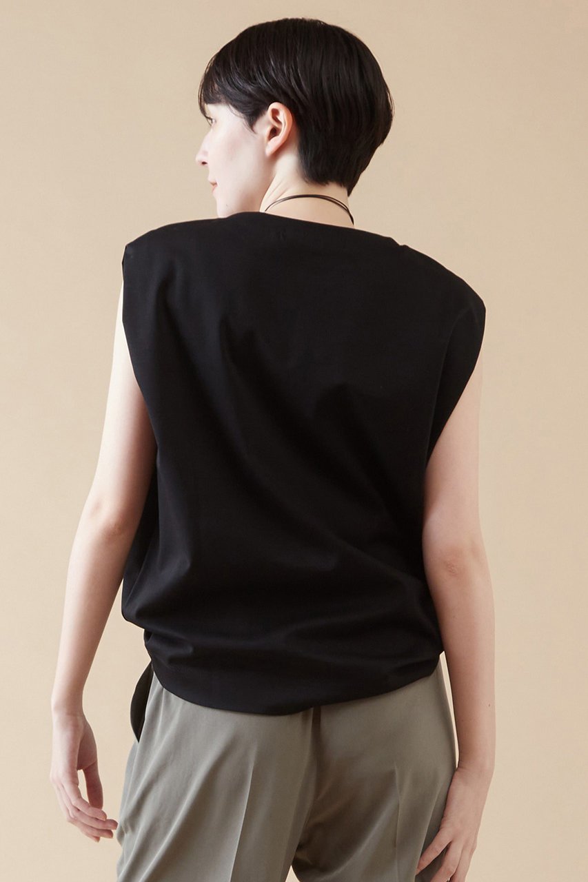 【マルティニーク/martinique】のポンチノースリプルオーバー 人気、トレンドファッション・服の通販 founy(ファニー) 　ファッション　Fashion　レディースファッション　Fashion for Women　トップス・カットソー　Cut & Sew Tops　キャミソール&ノースリーブ　Camisoles & Sleeveless Tops　シャツ・ブラウス・オフィスカジュアル　Elegant Blouses & Button-Ups　ロングTシャツ・Tシャツ　Longline T-Shirts & Tees　カジュアルプルオーバー・ニットトップス　Pullovers & Knit Tops / Casual Pullovers　カットソー・ベーシックTシャツ　Cut-and-Sewn Tops / Stretch Tees & Basics　おすすめ　Recommended / Our Picks　カットソー　Cut and Sewn Top　キャミソール　Camisole, Spaghetti Strap Top　シルケット　Silket, Silky Cotton　タンク　Tank Top, Sleeveless Top　夏　Summer　定番　Standard, Basic Item　other-3|ID: prp329100003977802 ipo3291000000032898368