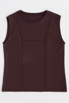 【メゾンスペシャル/MAISON SPECIAL】のPin Tuck Sleeveless Tops/ピンタックノースリーブトップス 人気、トレンドファッション・服の通販 founy(ファニー) ファッション Fashion レディースファッション WOMEN トップス・カットソー Tops/Tshirt キャミソール / ノースリーブ No Sleeves シャツ/ブラウス Shirts/Blouses インナー Inner シンプル Simple タンク Tank ノースリーブ No Sleeve ボックス Box ボトム Bottom ロング Long 夏 Summer thumbnail BRN(ブラウン)|ID: prp329100003977807 ipo3291000000026235142