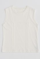 【メゾンスペシャル/MAISON SPECIAL】のPin Tuck Sleeveless Tops/ピンタックノースリーブトップス WHT(ホワイト)|ID: prp329100003977807 ipo3291000000032932356