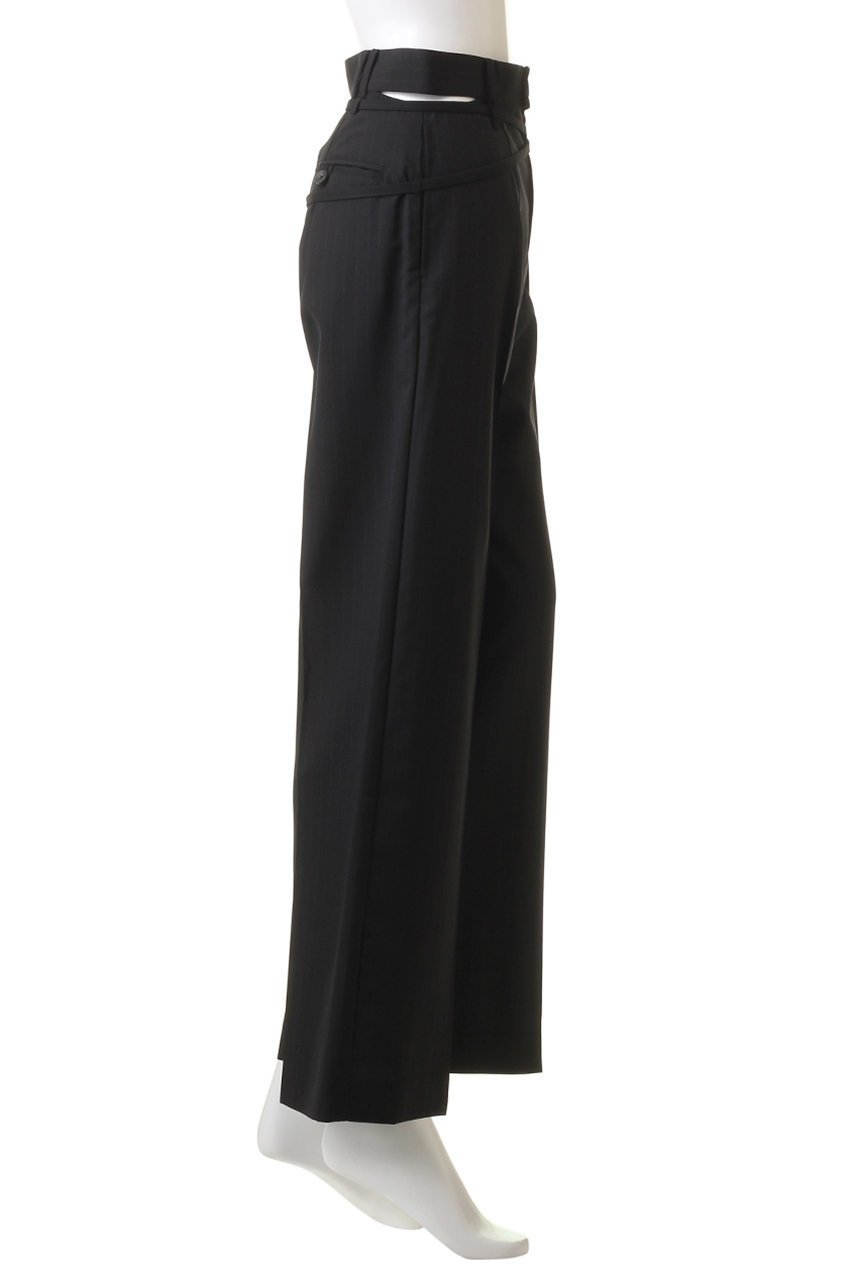【メゾンスペシャル/MAISON SPECIAL】のBelt Up Slacks/ベルトアップスラックス 大人の最旬トレンドファッション＆コーディネート founy(ファウニー) 　ファッション　Fashion　レディースファッション　Fashion for Women　パンツ　Pants & Trousers　ベルト&ウエストマーク　Belts & Waist Accessories　カットソー　Cut and Sewn Top　サマー　Summer, Summer Style　ストライプ　Stripe, Striped Pattern　ストレート　Straight, Straight Cut　スラックス　Slacks, Dress Pants　ワイド　Wide, Wide Fit　エレガント 上品　Elegant　夏　Summer　other-3|ID: prp329100003977811 ipo3291000000036867303