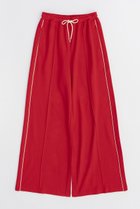 【メゾンスペシャル/MAISON SPECIAL】のSide Line Pique Knitting Wide Pants/サイドラインカノコワイドパンツ RED(レッド)|ID: prp329100003977812 ipo3291000000032820285