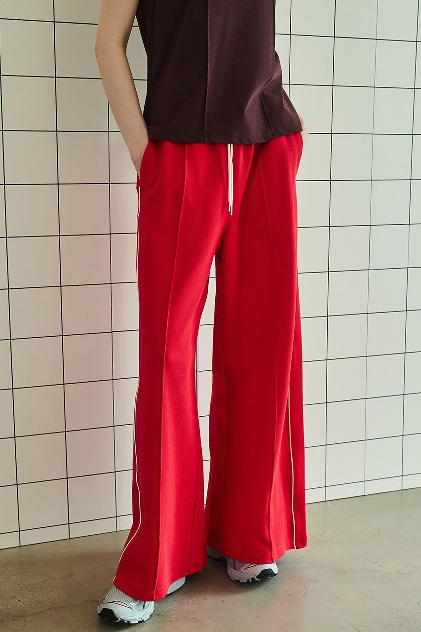 【メゾンスペシャル/MAISON SPECIAL】のSide Line Pique Knitting Wide Pants/サイドラインカノコワイドパンツ 人気、トレンドファッション・服の通販 founy(ファニー) 　ファッション　Fashion　レディースファッション　Fashion for Women　パンツ　Pants & Trousers　ストレート　Straight, Straight Cut　スポーティ　Sporty, Casual Athletic　ワイド　Wide, Wide Fit　夏　Summer　鹿の子　Piqué, Kanoko Fabric　other-7|ID: prp329100003977812 ipo3291000000032820291