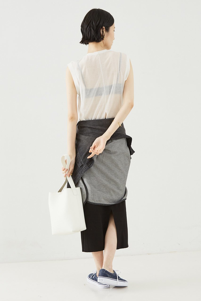 【ザ ストア バイ シー/THE STORE by C】のシアーニットノースリーブプルオーバー 人気、トレンドファッション・服の通販 founy(ファニー) 　ファッション　Fashion　レディースファッション　WOMEN　トップス・カットソー　Tops/Tshirt　ニット　Knit Tops　キャミソール / ノースリーブ　No Sleeves　プルオーバー　Pullover　おすすめ　Recommend　スリット　Slit　センター　Center　人気　Popularity　別注　Special Order　夏　Summer　other-3|ID: prp329100003979159 ipo3291000000031454296