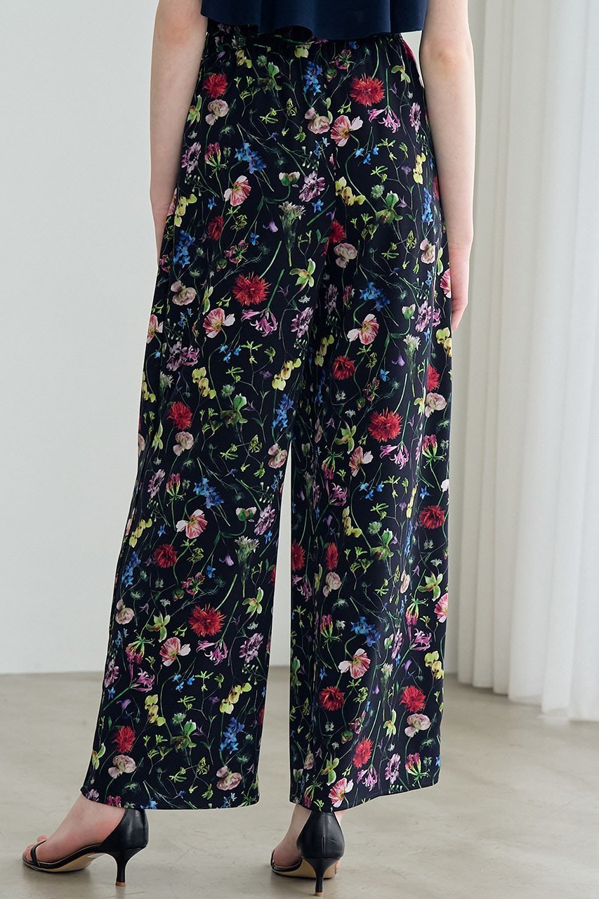 【アナイ/ANAYI】のボタニカルデシンプリントワイドパンツ 人気、トレンドファッション・服の通販 founy(ファニー) 　ファッション　Fashion　レディースファッション　WOMEN　パンツ　Pants　フラワー　Flower　プリント　Print　リラックス　Relax　エレガント 上品　Elegant　other-6|ID: prp329100003980898 ipo3291000000031454195