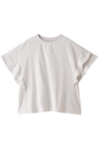 【ネストローブ/nest Robe】のアップサイクルリノ 天竺ラッフルTシャツ オフホワイト|ID:prp329100003980948