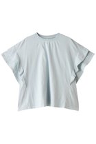 【ネストローブ/nest Robe】のアップサイクルリノ 天竺ラッフルTシャツ ライトブルー|ID:prp329100003980948