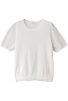 【アナイ/ANAYI】のシアースリーブ7クループルオーバー 人気、トレンドファッション・服の通販 founy(ファニー) ファッション Fashion レディースファッション Fashion for Women トップス・カットソー Cut & Sew Tops ニット Knit Tops & Sweaters カジュアルプルオーバー・ニットトップス Pullovers & Knit Tops / Casual Pullovers おすすめ Recommended / Our Picks |ID:prp329100003980954