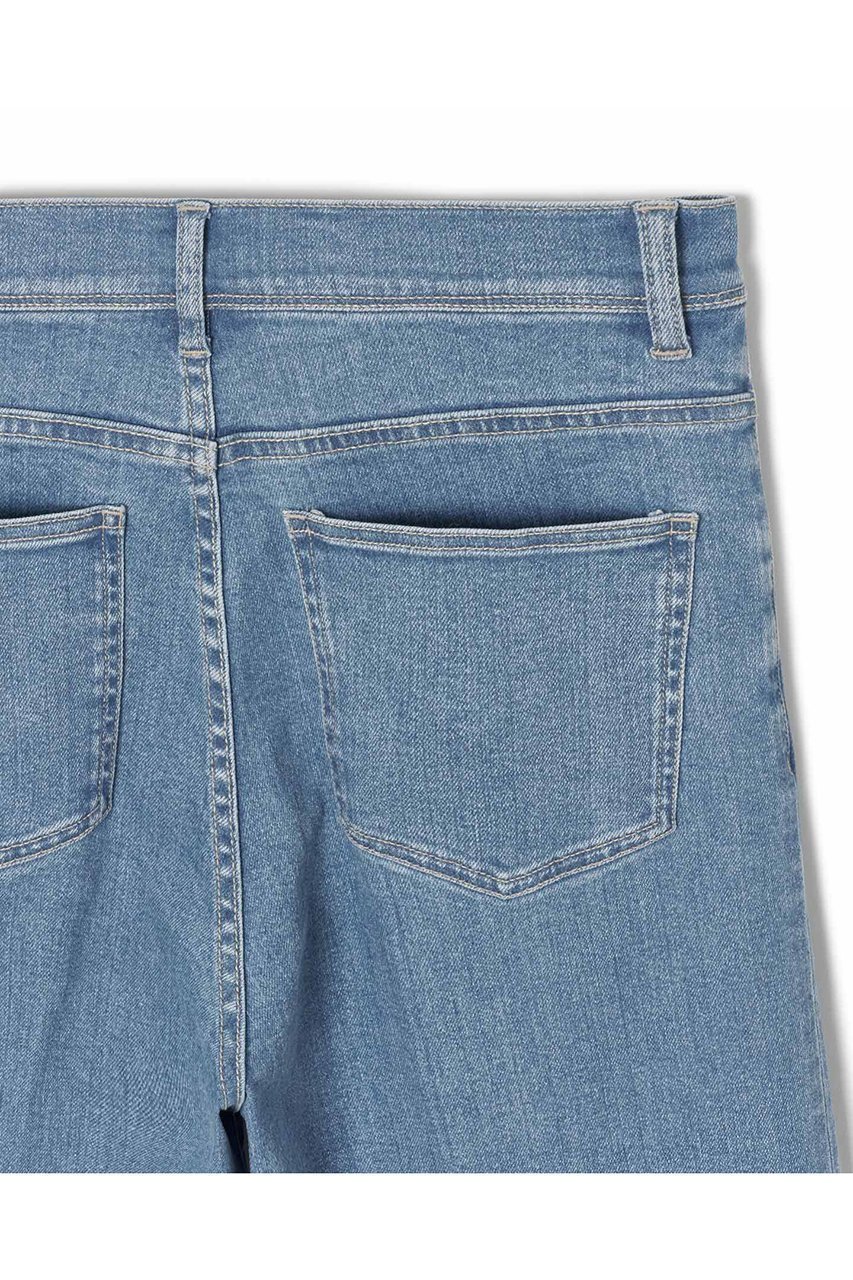 【アナイ/ANAYI】のストレッチデニムワイドパンツ 人気、トレンドファッション・服の通販 founy(ファニー) 　ファッション　Fashion　レディースファッション　Fashion for Women　パンツ　Pants & Trousers　デニムパンツ・ジーンズ・美脚デニム　Denim Jeans & Pants　ジャケット　Jacket, Outerwear　ストレッチ　Stretch, Stretchy Fabric　センター　Center, Center Line　ツイード　Twill, Twill Weave　デニム　Denim, Jeans Material　ワイド　Wide, Wide Fit　other-5|ID: prp329100003980972 ipo3291000000033705852