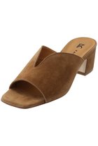 【エスメラルダ/Esmeralda】の【FABIO RUSCON】Vカットスクエアトゥサンダル ベージュ|ID: prp329100003981339 ipo3291000000035059892