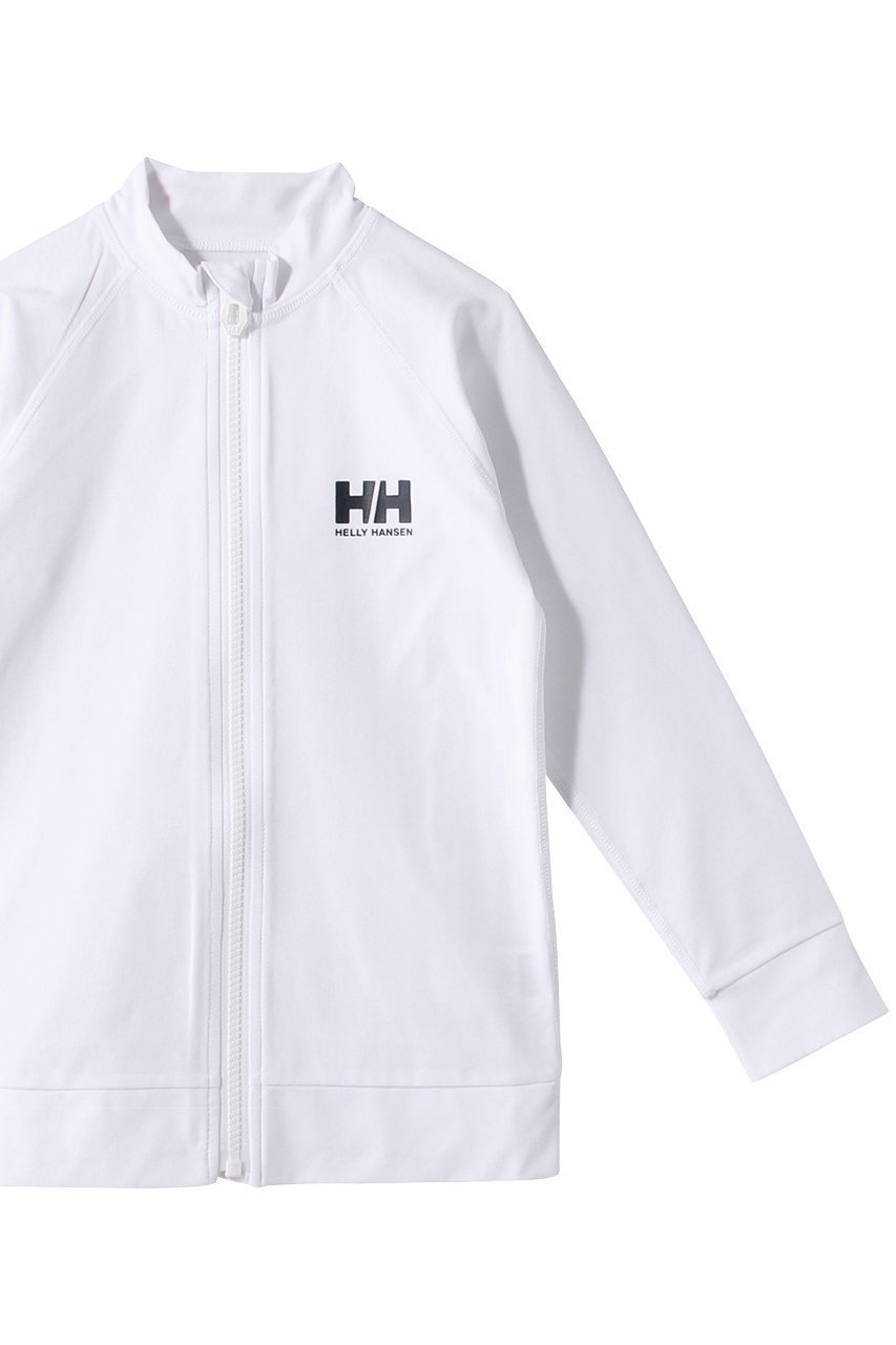 【ヘリーハンセン/HELLY HANSEN / KIDS】の【KIDS】ロングスリーブ HH フルジップラッシュガード 人気、トレンドファッション・服の通販 founy(ファニー) 　ファッション　Fashion　キッズファッション　KIDS　なめらか　Smooth　スポーツ　Sports　スリーブ　Sleeve　ロング　Long　other-3|ID: prp329100003982310 ipo3291000000031888263