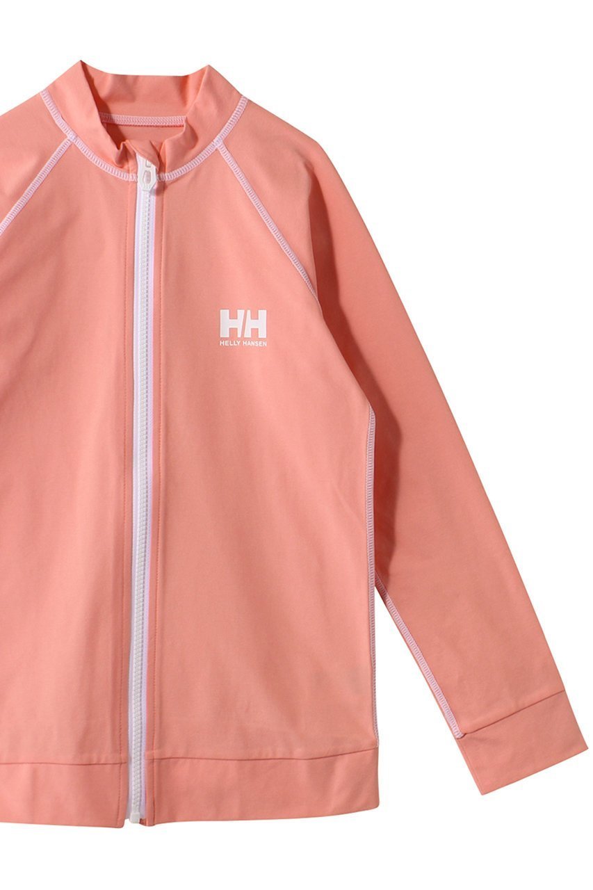 【ヘリーハンセン/HELLY HANSEN / KIDS】の【KIDS】ロングスリーブ HH フルジップラッシュガード 人気、トレンドファッション・服の通販 founy(ファニー) 　ファッション　Fashion　キッズファッション　Fashion for Kids　なめらか　Smooth, Silky Texture　スポーツ　Sports, Activewear　スリーブ　Sleeve, Long Sleeve / Short Sleeve　ロング　Long, Long-Length　other-3|ID: prp329100003982310 ipo3291000000032875672