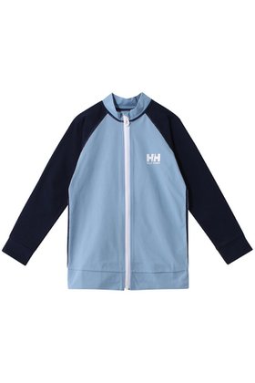 【ヘリーハンセン/HELLY HANSEN / KIDS】の【KIDS】ロングスリーブ HH フルジップラッシュガード 人気、トレンドファッション・服の通販 founy(ファニー) ファッション Fashion キッズファッション Fashion for Kids なめらか Smooth, Silky Texture スポーツ Sports, Activewear スリーブ Sleeve, Long Sleeve / Short Sleeve ロング Long, Long-Length |ID:prp329100003982310