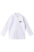 【ヘリーハンセン/HELLY HANSEN / KIDS】の【KIDS】ロングスリーブ HH フルジップラッシュガード クリアホワイト|ID: prp329100003982310 ipo3291000000036191103