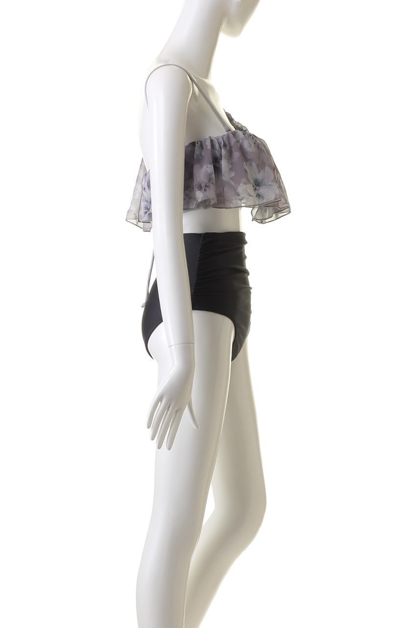 【レイール/Reir】のOil Flower×無地ワンショル 人気、トレンドファッション・服の通販 founy(ファニー) 　ファッション　Fashion　レディースファッション　Fashion for Women　水着　Swimwear　レディース水着・ビーチウェア　Swimwear & Beachwear　ショルダー　Shoulder, Shoulder Strap　ショーツ　Shorts, Short Pants　シンプル　Simple, Minimal　スポーツ　Sports, Activewear　フィット　Fit, Slim Fit　フェミニン　Feminine, Girly　フラワー　Flower, Floral　フリル　Frill, Ruffle　プリント　Print, Printed Pattern　ワンショル　One Shoulder, Asymmetrical　エレガント 上品　Elegant　水着　Swimsuit, Swimwear　無地　Plain, Solid Color　other-3|ID: prp329100003982316 ipo3291000000036110757