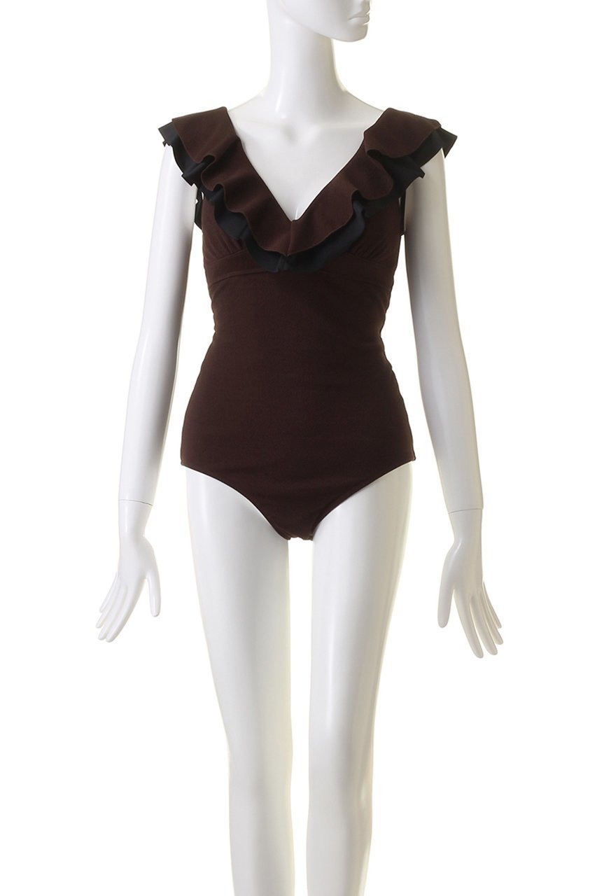 【レイール/Reir】のCrepe ワンピース 人気、トレンドファッション・服の通販 founy(ファニー) 　ファッション　Fashion　レディースファッション　WOMEN　水着　Swimwear　水着　Swimwear　スポーツ　Sports　デコルテ　Decolletage　ビーチ　Beach　フリル　Frills　レース　Race　水着　Swimsuit　other-2|ID: prp329100003982317 ipo3291000000031454017