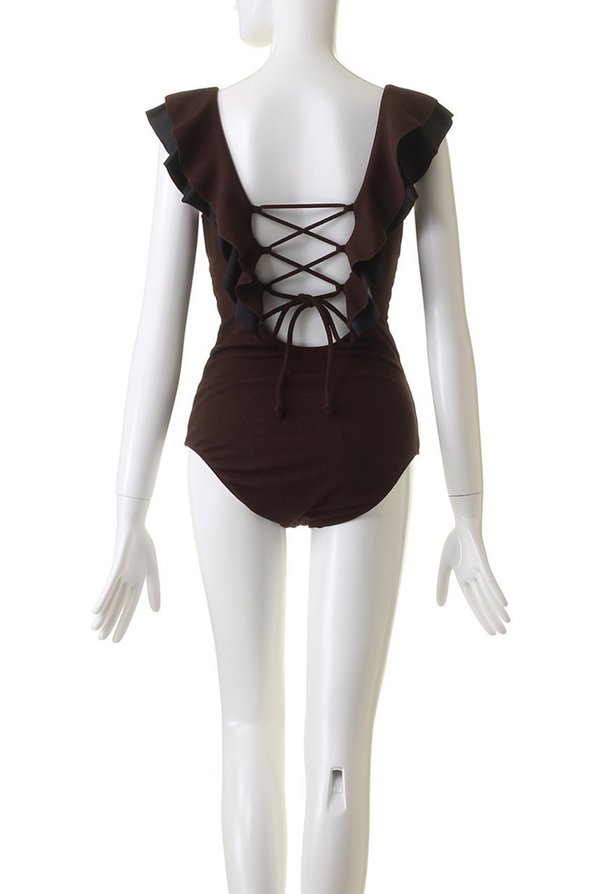 【レイール/Reir】のCrepe ワンピース 人気、トレンドファッション・服の通販 founy(ファニー) 　ファッション　Fashion　レディースファッション　Fashion for Women　水着　Swimwear　レディース水着・ビーチウェア　Swimwear & Beachwear　スポーツ　Sports, Activewear　デコルテ　Décolleté, Neckline　ビーチ　Beach, Seaside　フリル　Frill, Ruffle　レース　Lace, Lace Fabric　水着　Swimsuit, Swimwear　other-4|ID: prp329100003982317 ipo3291000000035574155