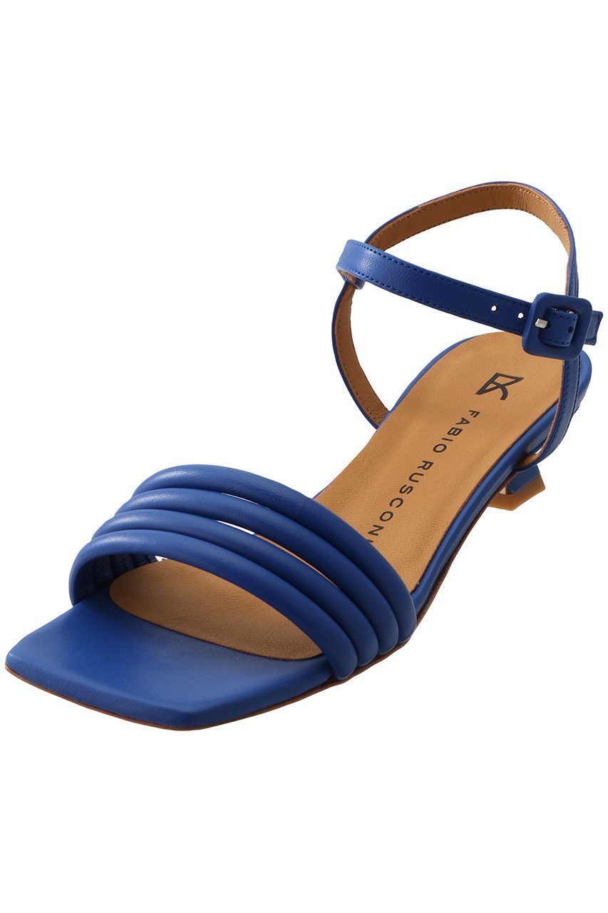 【エスメラルダ/Esmeralda】の【FABIO RUSCON】パデッドベルトサンダル インテリア・キッズ・メンズ・レディースファッション・服の通販 founy(ファニー) 　ファッション　Fashion　レディースファッション　Fashion for Women　ベルト&ウエストマーク　Belts & Waist Accessories　サンダル　Sandals, Summer Shoes　ブルー|ID: prp329100003982324 ipo3291000000036891195