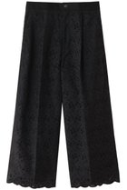 【デパリエ/DEPAREILLE】のコットンエンブロイダリーパンツ 人気、トレンドファッション・服の通販 founy(ファニー) ファッション Fashion レディースファッション Fashion for Women パンツ Pants & Trousers エレガント 上品 Elegant クロップド Cropped, Short Length ファブリック Fabric, Textile 夏 Summer thumbnail ブラック|ID: prp329100003982349 ipo3291000000036542354