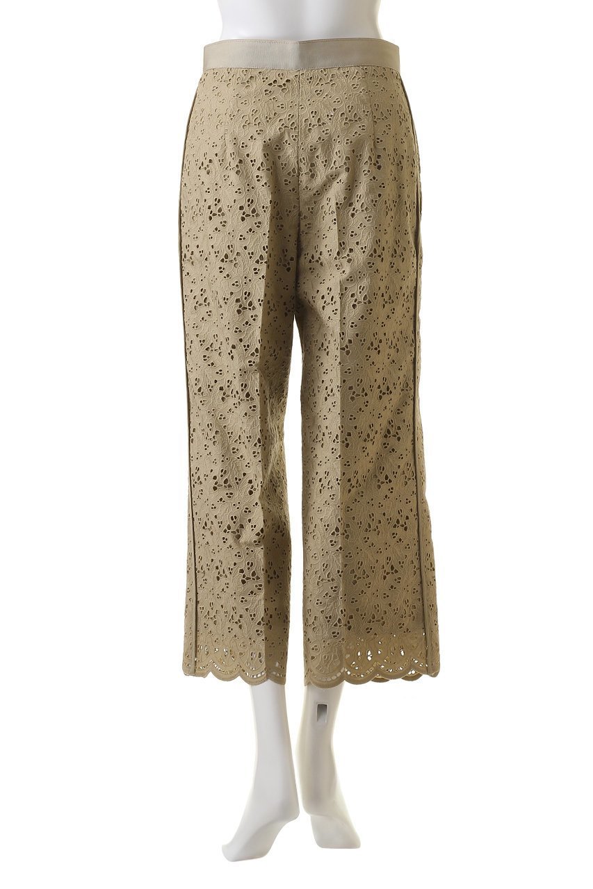 【デパリエ/DEPAREILLE】のコットンエンブロイダリーパンツ 人気、トレンドファッション・服の通販 founy(ファニー) 　ファッション　Fashion　レディースファッション　Fashion for Women　パンツ　Pants & Trousers　エレガント 上品　Elegant　クロップド　Cropped, Short Length　ファブリック　Fabric, Textile　夏　Summer　other-4|ID: prp329100003982349 ipo3291000000036542360