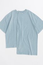 【メゾンスペシャル/MAISON SPECIAL】のFront Tuck Chemical Bleach T-shirt/フロントタックケミカルブリーチTシャツ BLU(ブルー)|ID:prp329100003983701