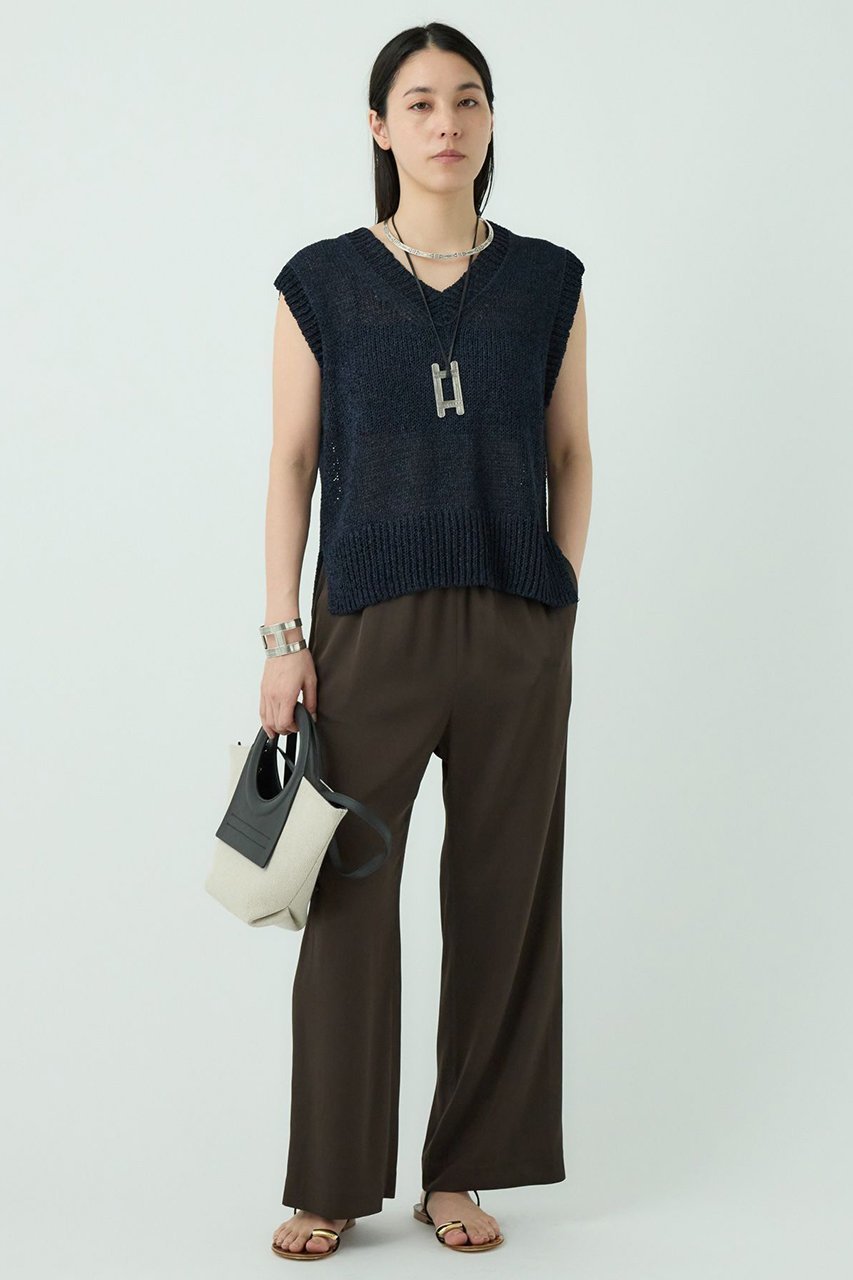 【カオス/Chaos】のフィラージニットベスト 人気、トレンドファッション・服の通販 founy(ファニー) 　ファッション　Fashion　レディースファッション　Fashion for Women　トップス・カットソー　Cut & Sew Tops　ニット　Knit Tops & Sweaters　ベスト&ジレ / 重ね着スタイル　Vests & Gilets　カジュアルプルオーバー・ニットトップス　Pullovers & Knit Tops / Casual Pullovers　カットソー　Cut and Sewn Top　スリット　Slit, Slit Detail　ベスト　Vest, Waistcoat　吸水　Absorbent, Quick-Dry　夏　Summer　other-2|ID: prp329100003983702 ipo3291000000032941011