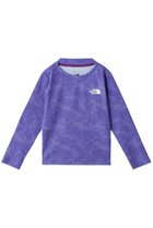 【ザ ノース フェイス/THE NORTH FACE / KIDS】の【KIDS】ノベルティロングスリーブサンシェードティー オプティックバイオレット|ID: prp329100003983720 ipo3291000000029973969