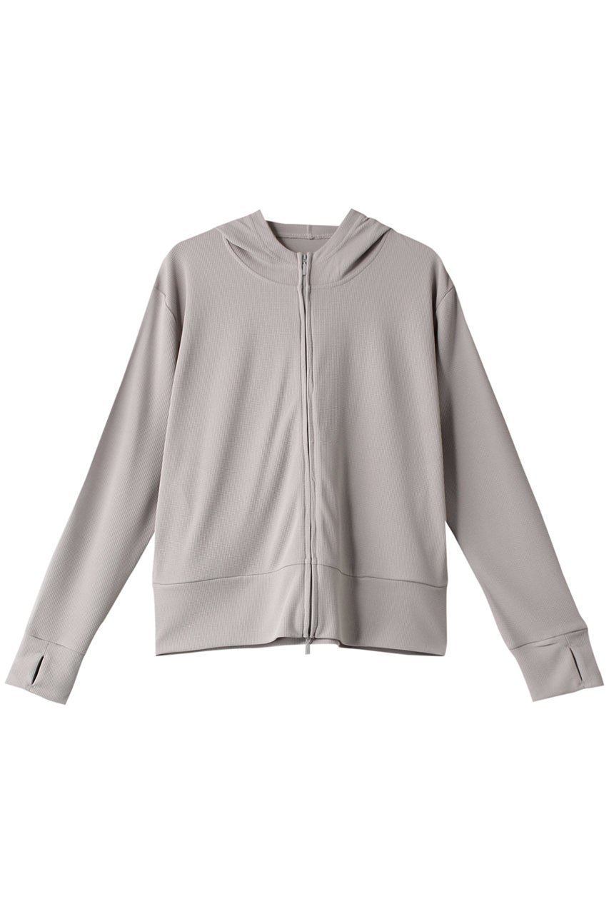 【レイール/Reir】のサーマルラッシュ―カー UPF50+ インテリア・キッズ・メンズ・レディースファッション・服の通販 founy(ファニー) ファッション Fashion レディースファッション Fashion for Women アウター Coat / Outerwear Collection スポーツウェア Functional & Stylish Sportswear スポーツ アウター Sports Outerwear / Running Jacket / Windbreaker トップス・カットソー Cut & Sew Tops とろみ Fluid, Flowy Fabric サーマル Thermal, Waffle Knit ショート Short, Short Length シンプル Simple, Minimal スポーツ Sports, Activewear ボトム Bottoms, Lower Wear 夏 Summer グレー|ID: prp329100003983730 ipo3291000000036659209