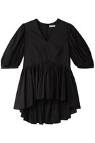 【プルミエ アロンディスモン/1er Arrondissement】の【MARIHA】ブラウス 人気、トレンドファッション・服の通販 founy(ファニー) ファッション Fashion レディースファッション Fashion for Women トップス・カットソー Cut & Sew Tops シャツ・ブラウス・オフィスカジュアル Elegant Blouses & Button-Ups ギャザー Gathered, Ruffled サマー Summer, Summer Style ショート Short, Short Length シンプル Simple, Minimal スリーブ Sleeve, Long Sleeve / Short Sleeve ハーフ Half, Half-Length thumbnail ブラック|ID: prp329100003983735 ipo3291000000036725037