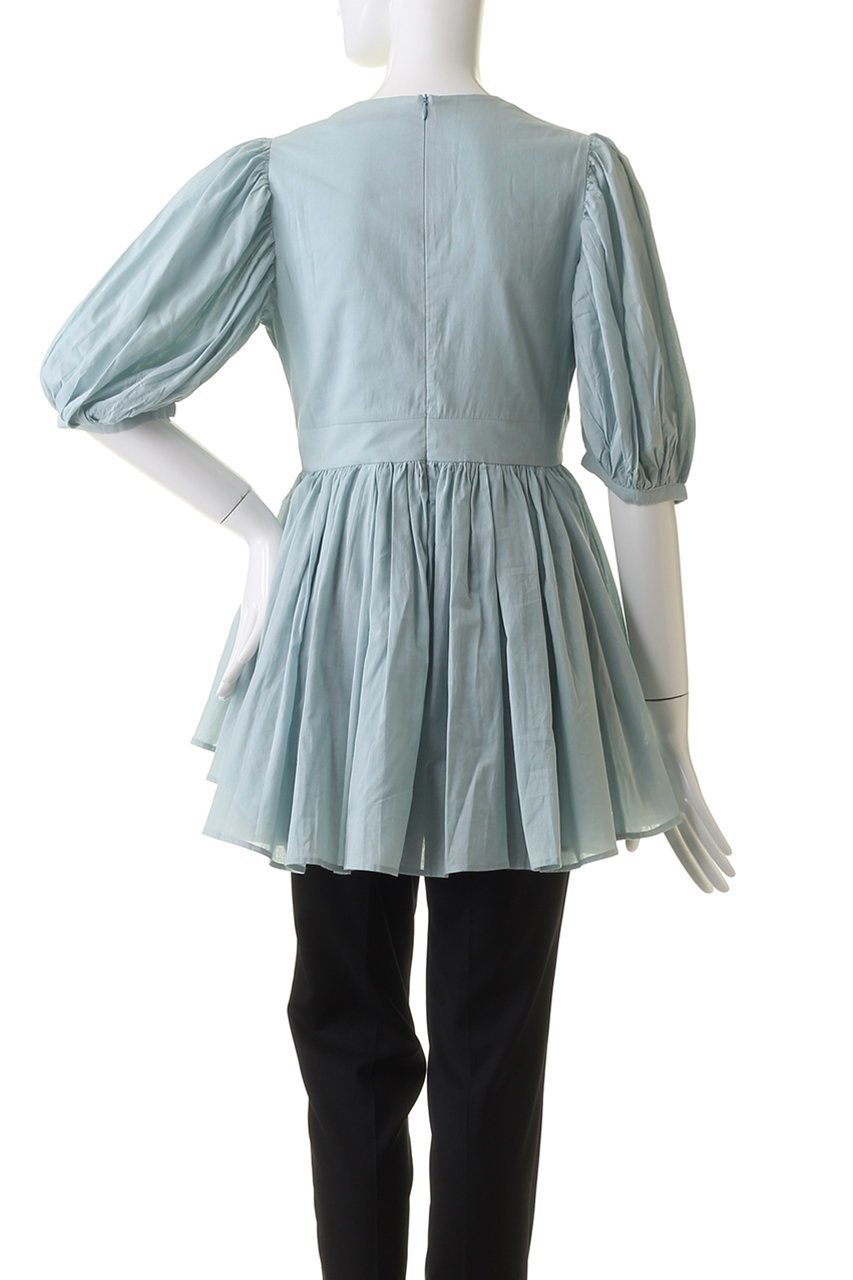 【プルミエ アロンディスモン/1er Arrondissement】の【MARIHA】ブラウス 人気、トレンドファッション・服の通販 founy(ファニー) 　ファッション　Fashion　レディースファッション　Fashion for Women　トップス・カットソー　Cut & Sew Tops　シャツ・ブラウス・オフィスカジュアル　Elegant Blouses & Button-Ups　ギャザー　Gathered, Ruffled　サマー　Summer, Summer Style　ショート　Short, Short Length　シンプル　Simple, Minimal　スリーブ　Sleeve, Long Sleeve / Short Sleeve　ハーフ　Half, Half-Length　other-4|ID: prp329100003983735 ipo3291000000036725041